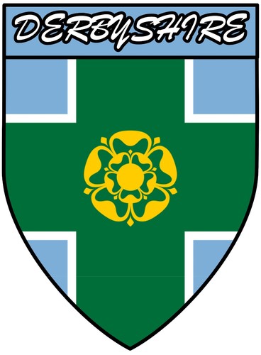 Derbyshire shield coat arms - coat,