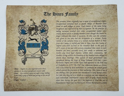 Surname family name coat - family,