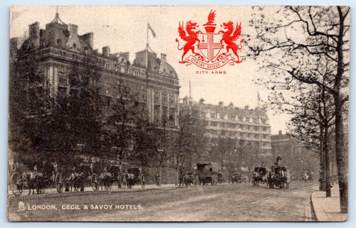 London cecil hotel heraldic - cecil,