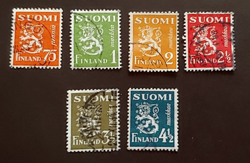 1942 definitives coat arms - of,