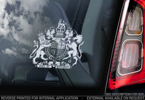 Royal coat arms sticker - coat, of