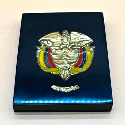 Vintage colombia coat arms - coat, of