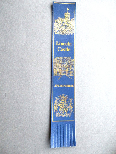 Leather bookmark lincoln - bookmark,