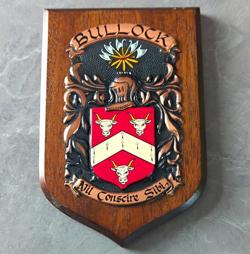 Bullock coat arms - bullock, crest
