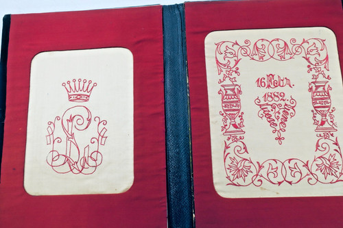 Leather case february 1882 - february, 16