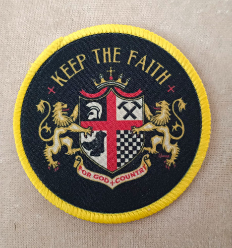 Keep the faith patch badge - faith,