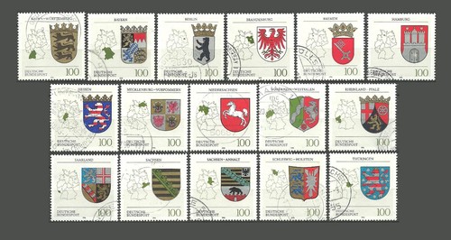 Germany stamps 1992 1994 - -,