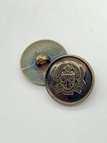 Military style buttons in - 10,