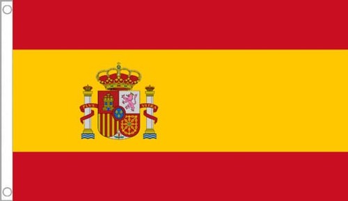 Spain flag coat of - x, 3'