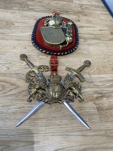 Vintage spanish heraldic - spanish, coat