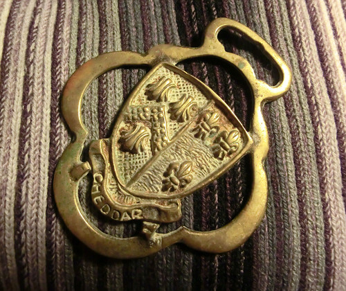Genuine vintage horse - horse, brass