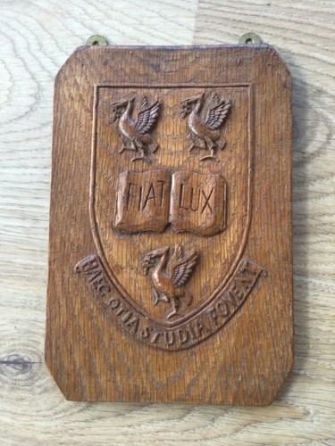 Solid oak shield coat arms - coat,