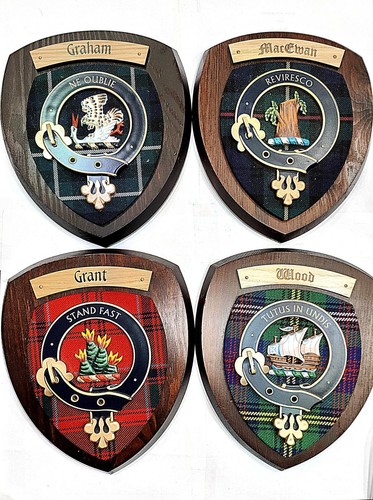 Scottish clan plaque a z - plaque, a–z
