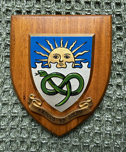 Rann wooden heraldic - e.h.,