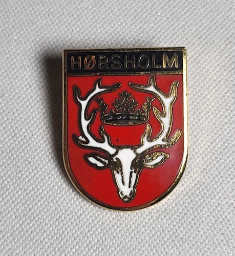 Hørsholm coat arms pin - hørsholm, of