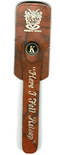 Bognor regis leather bookmark - bognor,