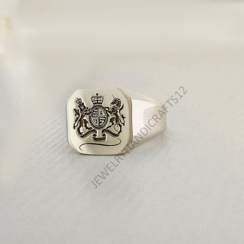 Coat arms ring 925 sterling - of,