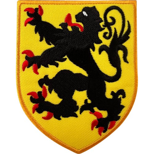 Belgium coat arms patch - of,